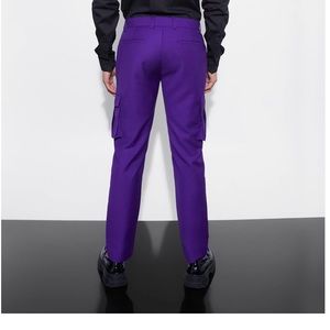 Boohooman slim fit tailored cargo pant